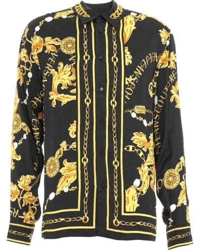 versace casual shirts